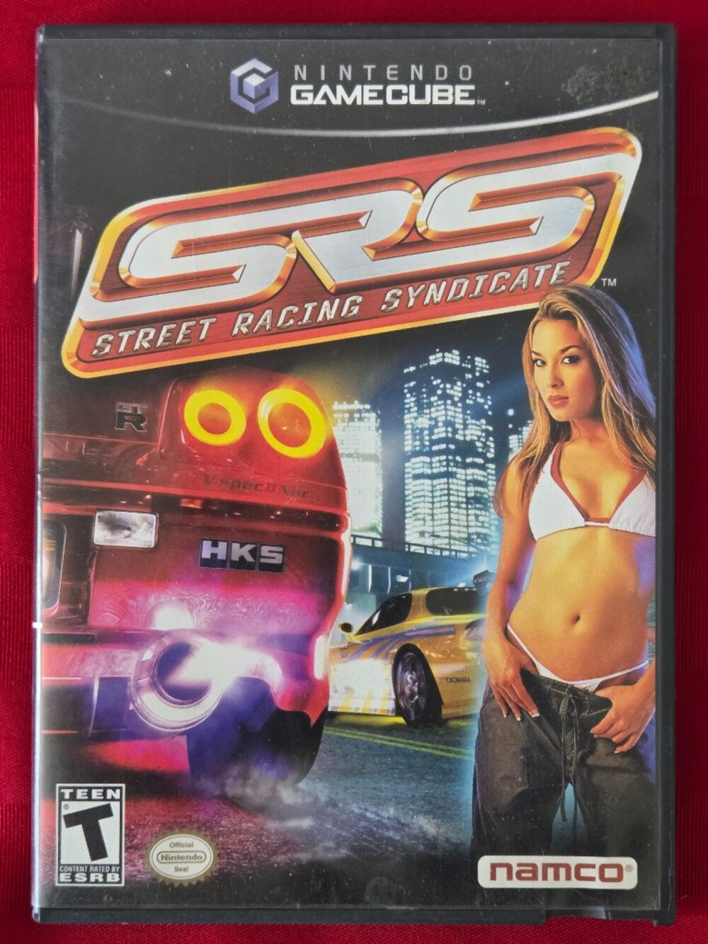 2004 NINTENDO GAME CUBE, STREET RACING SYNDICATE VIDEO GAME!!!